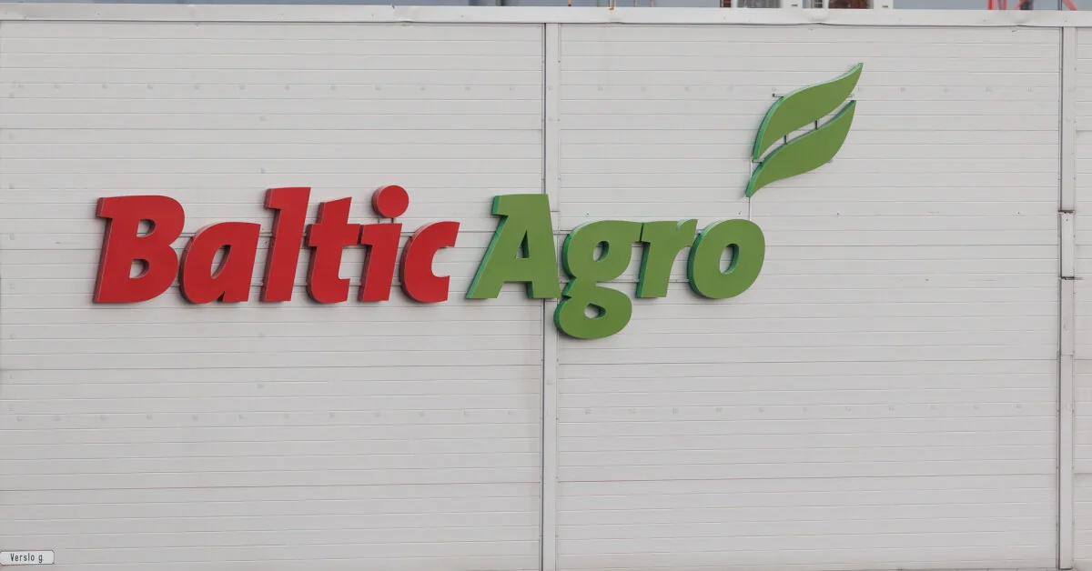 „Baltic Agro“ pelnas pernai augo 5 proc. iki 4,2 mln. eurų, pajamos mažėjo 12 proc. iki 357 mln.