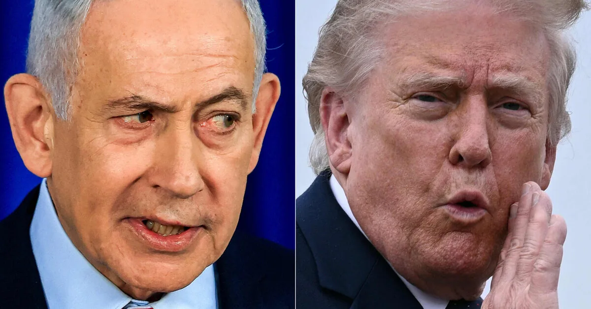 Benjamin Netanyahu is to meet with Donald Trump at the White House on Tuesday