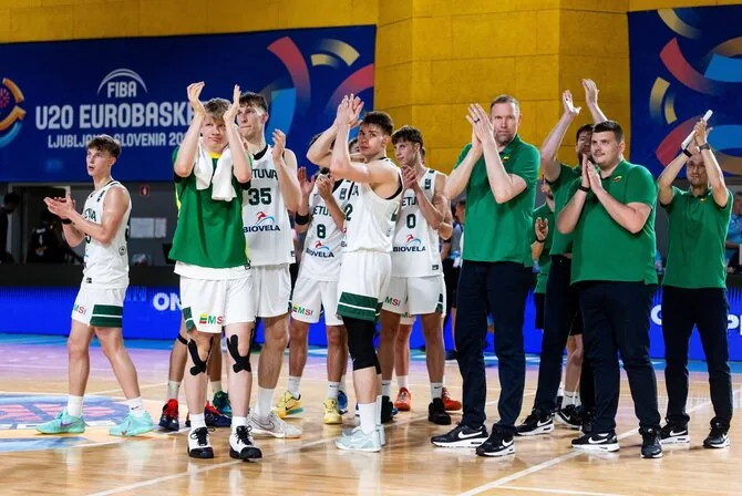 FIBA.com photo/Lithuanian U20 basketball team
