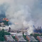After a huge fire in Norway, police identified a suspect