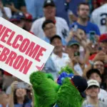 LeBron introduced with fanfare in Philadelphia chose a jersey number
