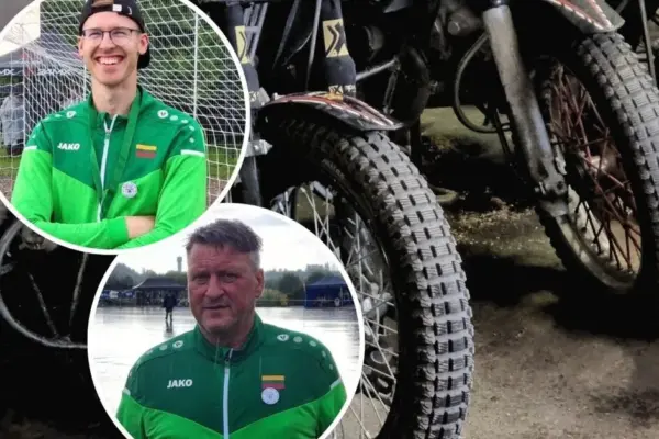 „Exceptional, unconventional sport“: Skuodas – motoball fiesta