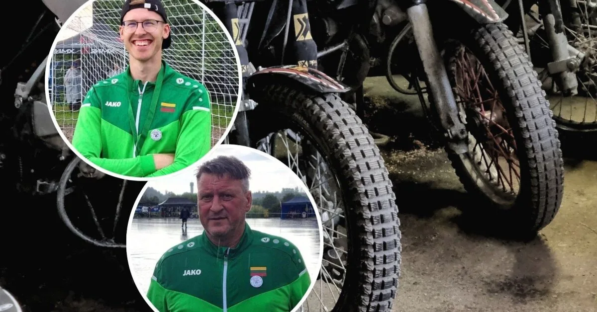 „Exceptional, unconventional sport“: Skuodas – motoball fiesta