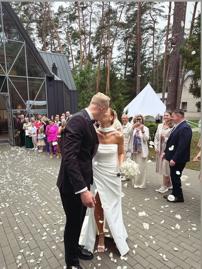 Asmeninio albumo nuotr./ Evaldas Džiaugys ir Milita Mockaitytė