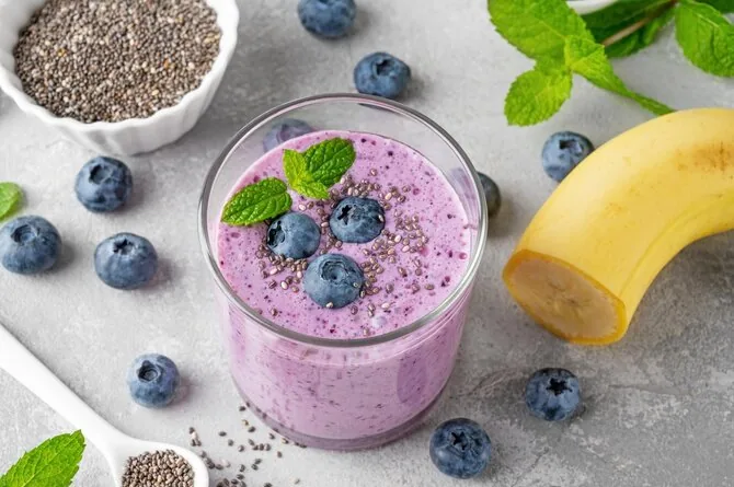 Envato photo/Blueberry smoothie