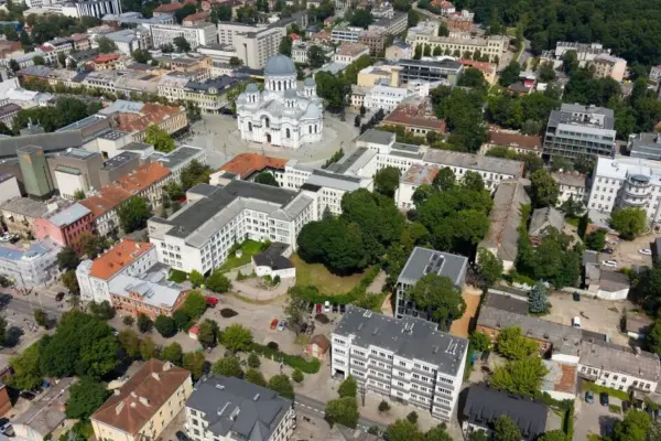 Exclusive complex in the heart of Kaunas is being prepared for revival: the territory will be sold at auction