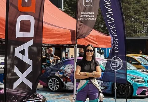 Deimantė Radzevičiūtė won the „Drift Grounds“ stage
