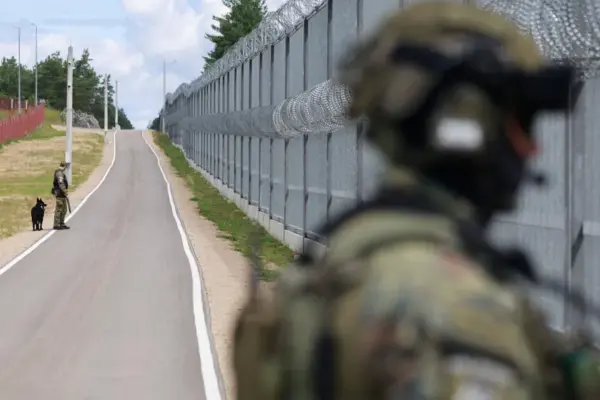 Pirmąjį pusmetį smarkiai sumažėjo bandymų neteisėtai kirsti Lenkijos sieną iš Baltarusijos