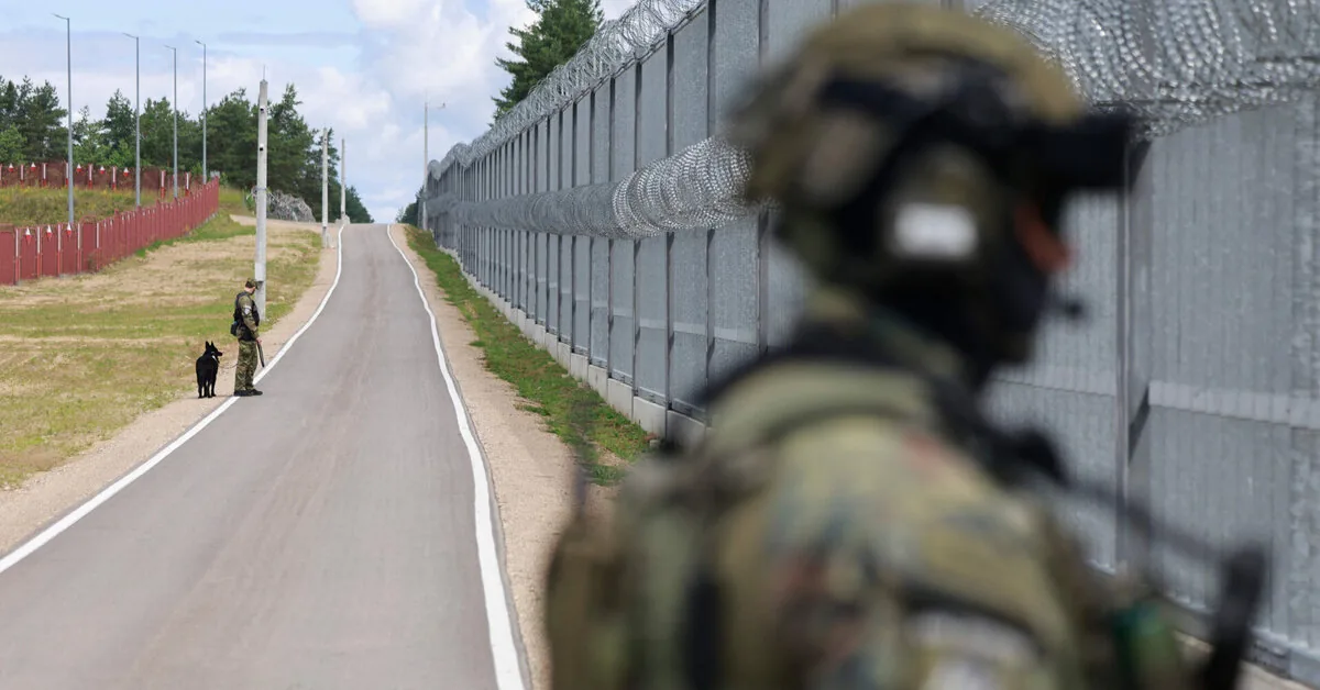 Pirmąjį pusmetį smarkiai sumažėjo bandymų neteisėtai kirsti Lenkijos sieną iš Baltarusijos