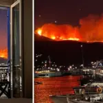 Tourist paradise in Greece ravaged by hellish fires: evacuation declared