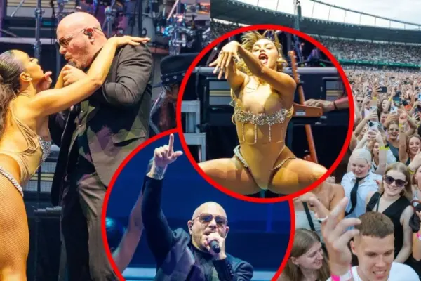 Pitbull rocked Kaunas: a packed stadium – a show with nudity, thousands of "bald heads" and a special guest
