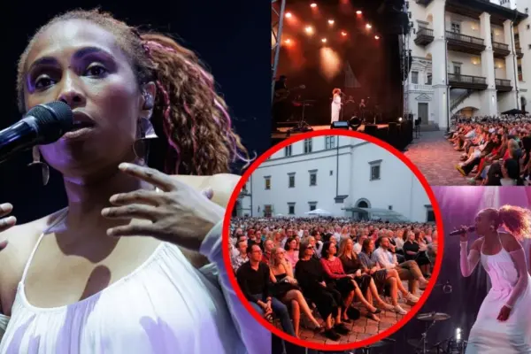 Magical evening at the Palace of the Grand Dukes: after a break, the icon Imany returned to Vilnius and gave an unforgettable show