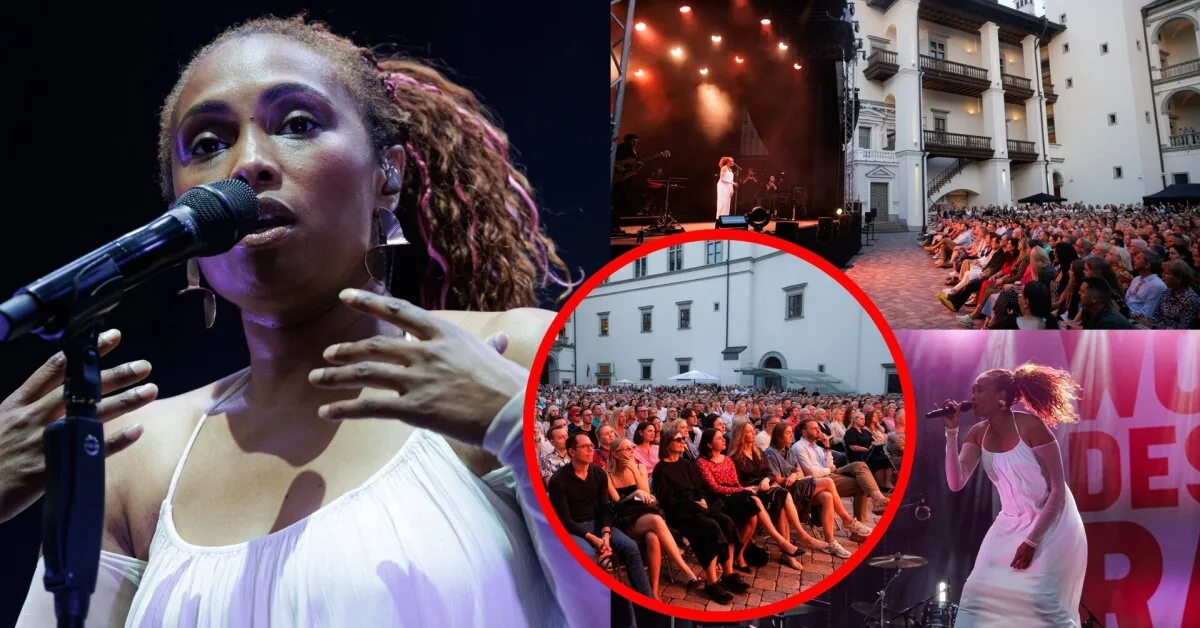 Magical evening at the Palace of the Grand Dukes: after a break, the icon Imany returned to Vilnius and gave an unforgettable show