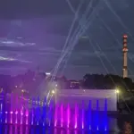 Dancing fountain show returns to the Sea Festival