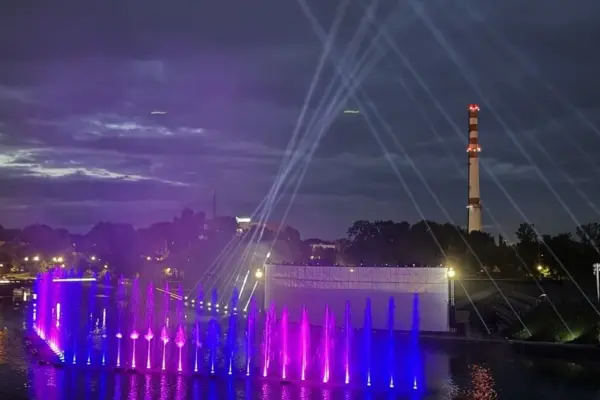 Dancing fountain show returns to the Sea Festival