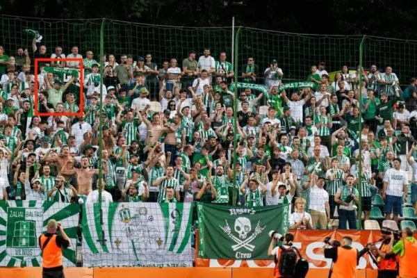 Tapinas and the fans of "Žalgiris" released a shocking clip: "Everything is said in the occupiers' language"