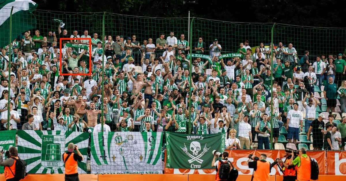 Tapinas and the fans of "Žalgiris" released a shocking clip: "Everything is said in the occupiers' language"