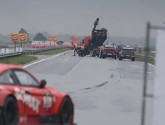 The continuation of the story of the "Lamborghini" crashed in the Palanga race: the team is raising 50,000 Eur for restoration