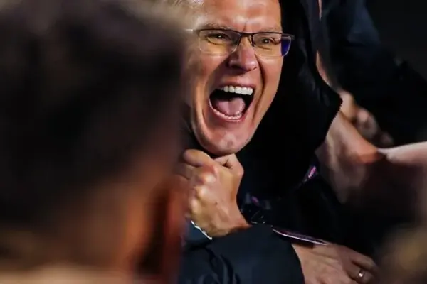 Dambrauskas greeted the historic achievement with the words of an American rock band's song