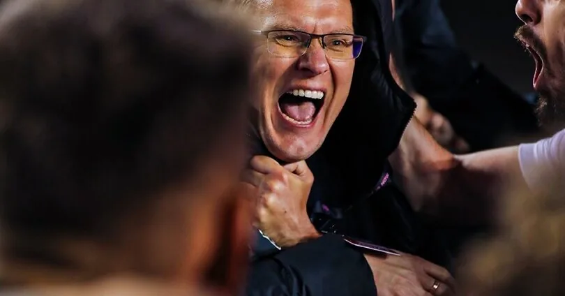Dambrauskas greeted the historic achievement with the words of an American rock band's song