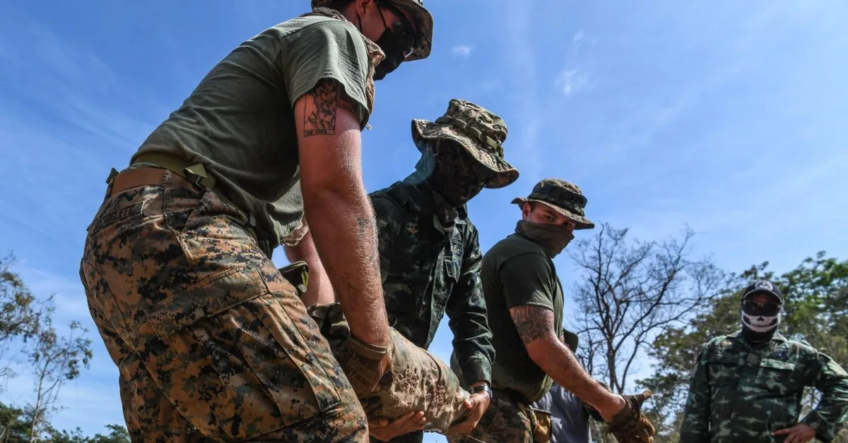 JAV military base in South Korea – dangerous leak