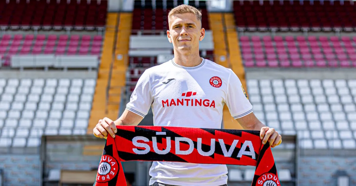 „Sūduvoje“ – central defender from Ukraine