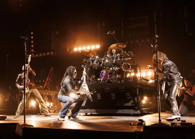 Eimantas Paulauskas photo/Lenny Kravitz concert at Kaunas Žalgiris Arena