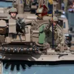 France demonstrated military power and unity with allies during the National Day parade