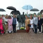 Award for merits in India-Lithuania friendship presented in Rusnė
