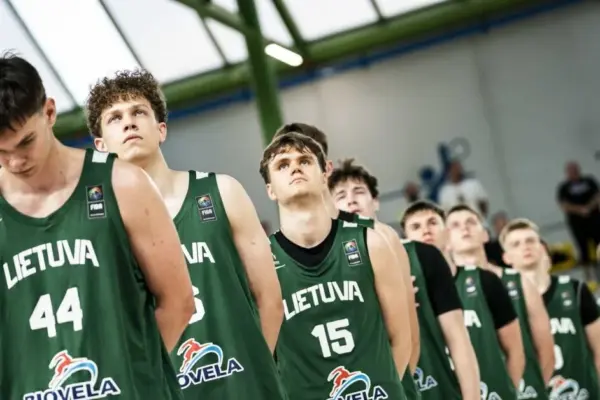 Despite Štombergas' beastly performance – the U18s started the championship with a defeat