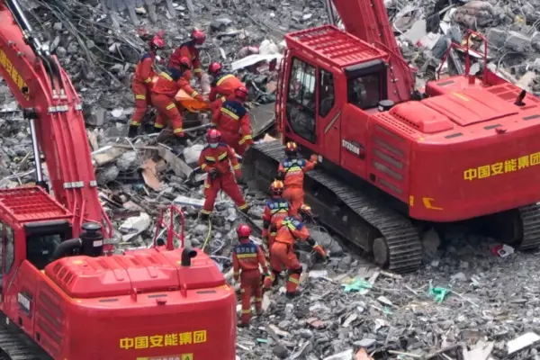 In China, the number of victims after the landslide has risen to 41