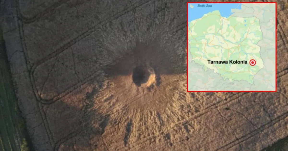10-meter diameter crater and chaos in Poland: it becomes clear what happened