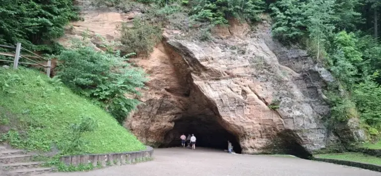 Personal archive photo / Sigulda, cave