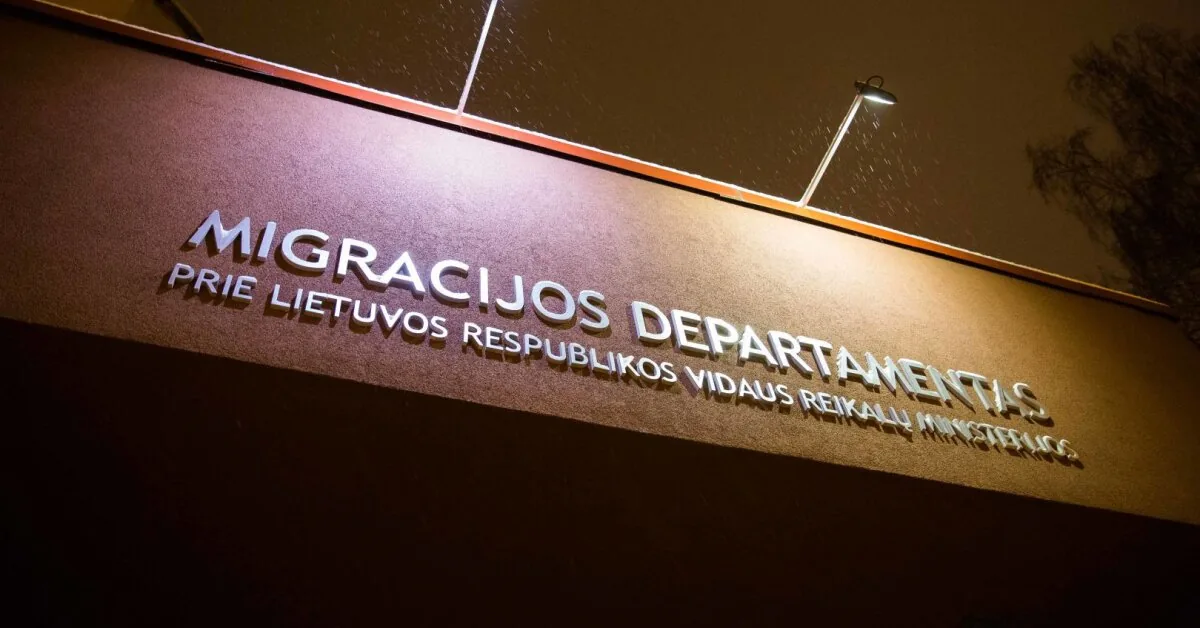 Migracijos departamentas: netrukus bus išnaudota užsieniečių įdarbinimo kvota