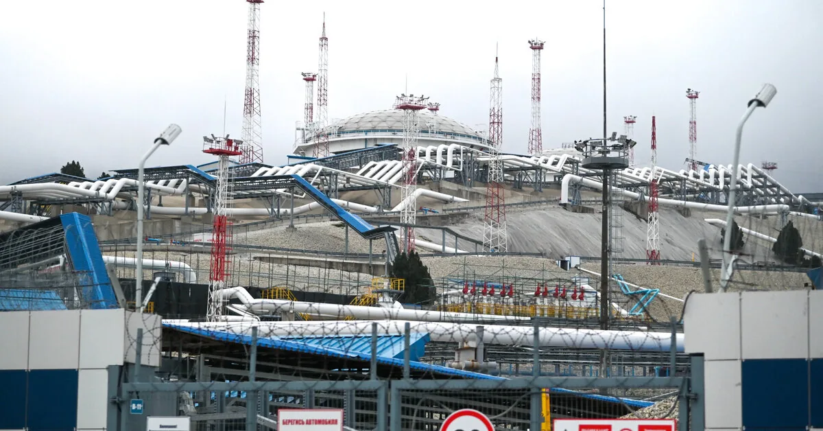 „Bloomberg“: Russia's largest oil terminal in the Black Sea suspended operations