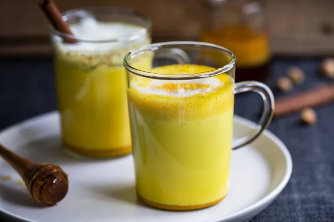 Vida Press photo/Drink with turmeric