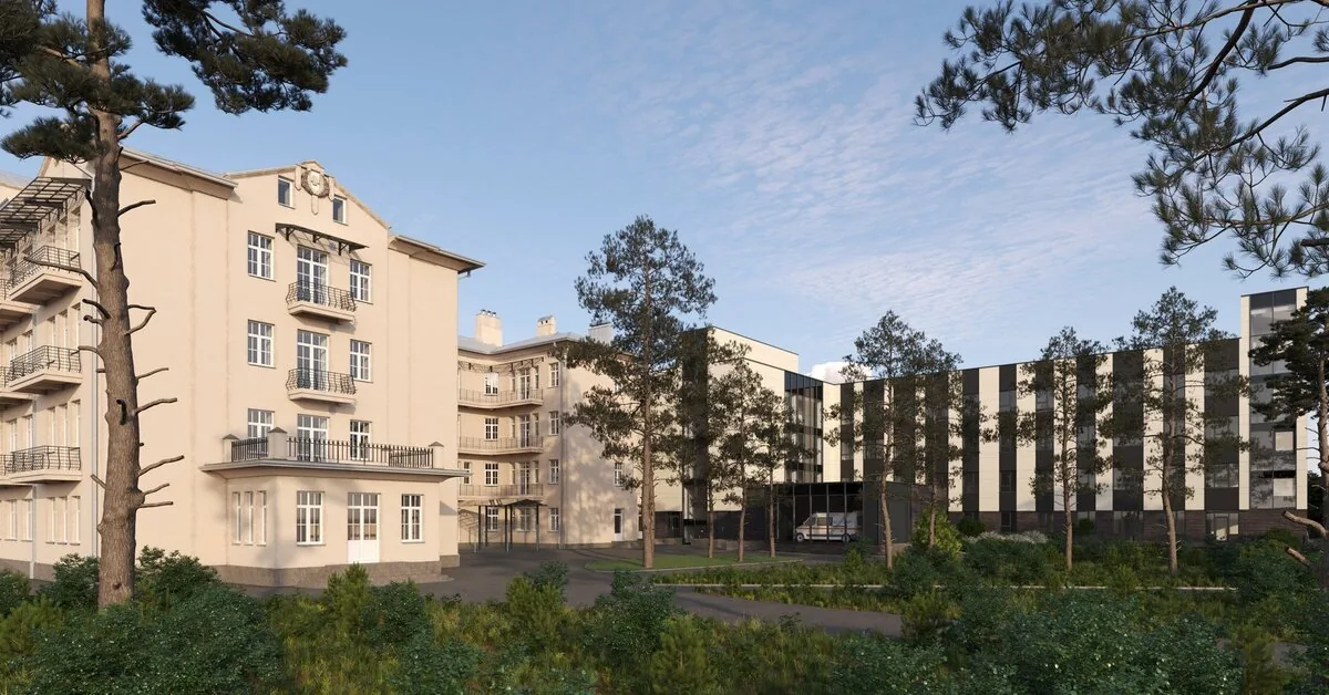 The number of nursing places in Kaunas will almost double: a huge expansion of K. Grinius Hospital begins