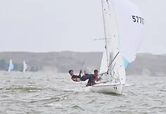 The European 420 and 470 yacht class youth championship ended in Nida