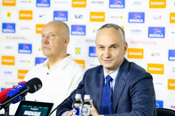 Mindaugas Balčiūnas escaped from the press conference: "Less talk, more work"