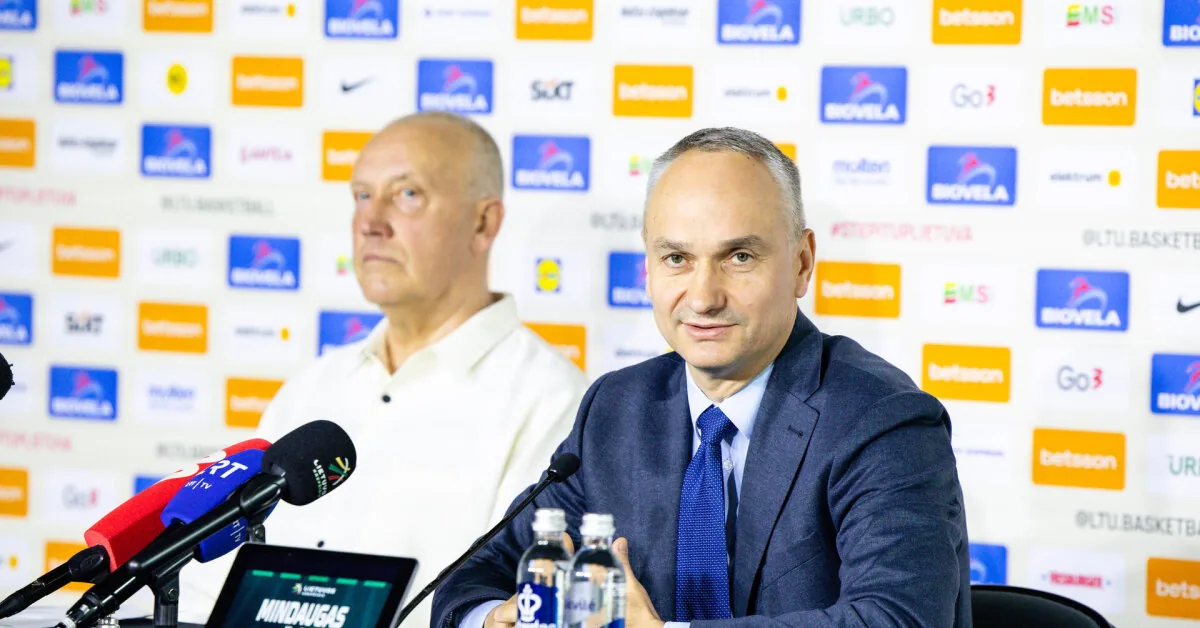 Mindaugas Balčiūnas escaped from the press conference: "Less talk, more work"