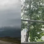 Lithuania is divided by weather contrasts: in some places heavy rain pours, in others summer warmth still lingers