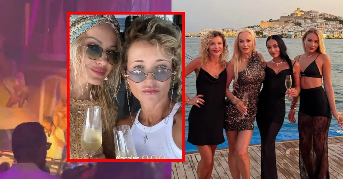 Caught attention: from the party in Ibiza – sizzling shots with Edita Daniūtė-Gozzoli