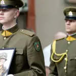 In Vilnius, the third volunteer killed in Ukraine, Ignas Kailius, was honored