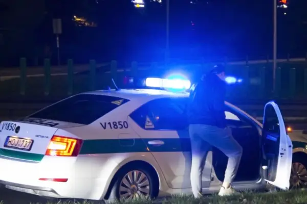 In Radviliškis district, a car driven by a drunk soldier crashed into a tree, a passenger was injured