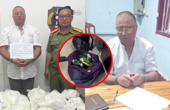 Stop frame/Lithuanian detained in Asia