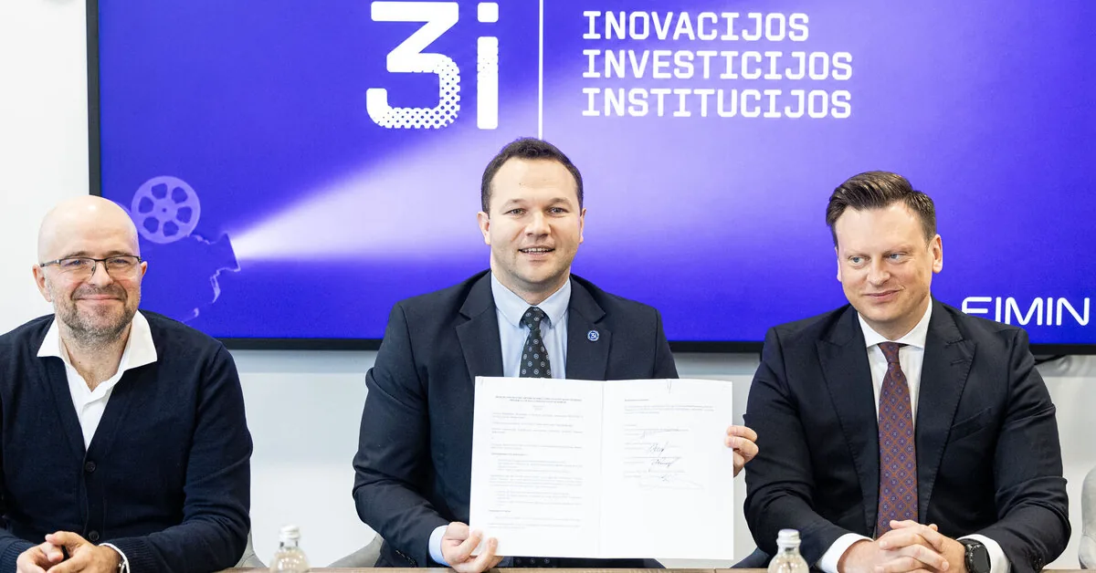 Agreement reached to create a film studio in Vilnius: goal – to double the sector's size