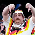 German fan at the World Cup.