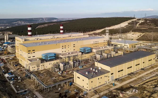 Wikipedia photo/Balaklavskaya thermal power plant in Crimea