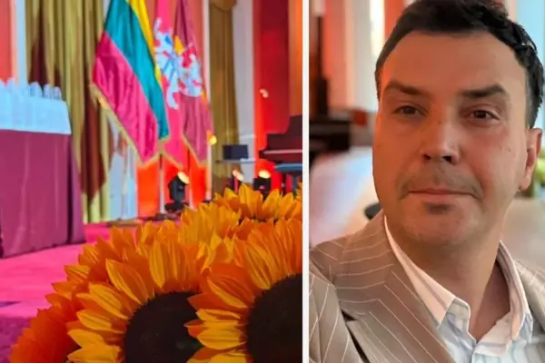 Paulius Skučas, who hosted the awards for top-scoring students, was shocked by the subsequent death of a 19-year-old high school graduate: "That news in the evening..."