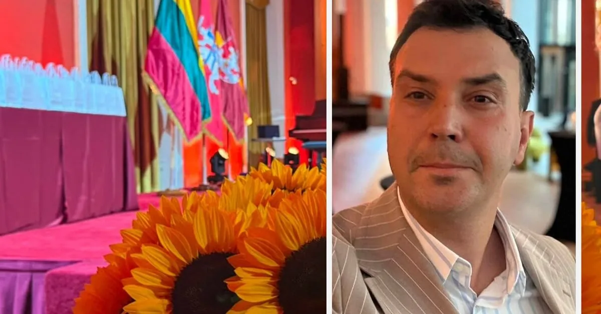 Paulius Skučas, who hosted the awards for top-scoring students, was shocked by the subsequent death of a 19-year-old high school graduate: "That news in the evening..."